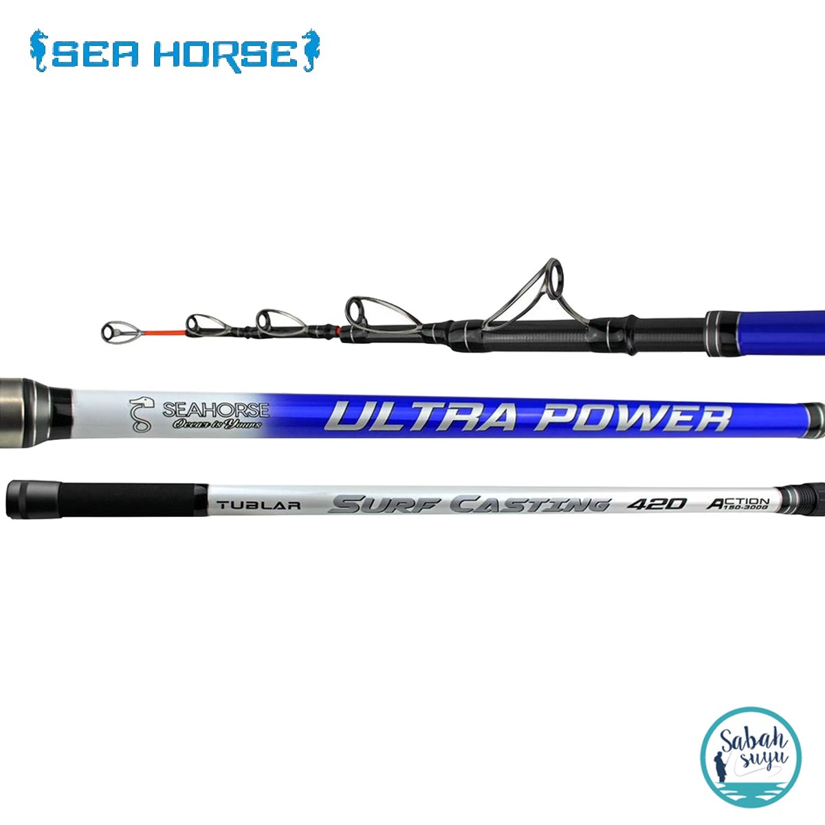 Sea Horse Ultra Power Surf 4.20mt 150-300gr Teleskopik Surf Kamış