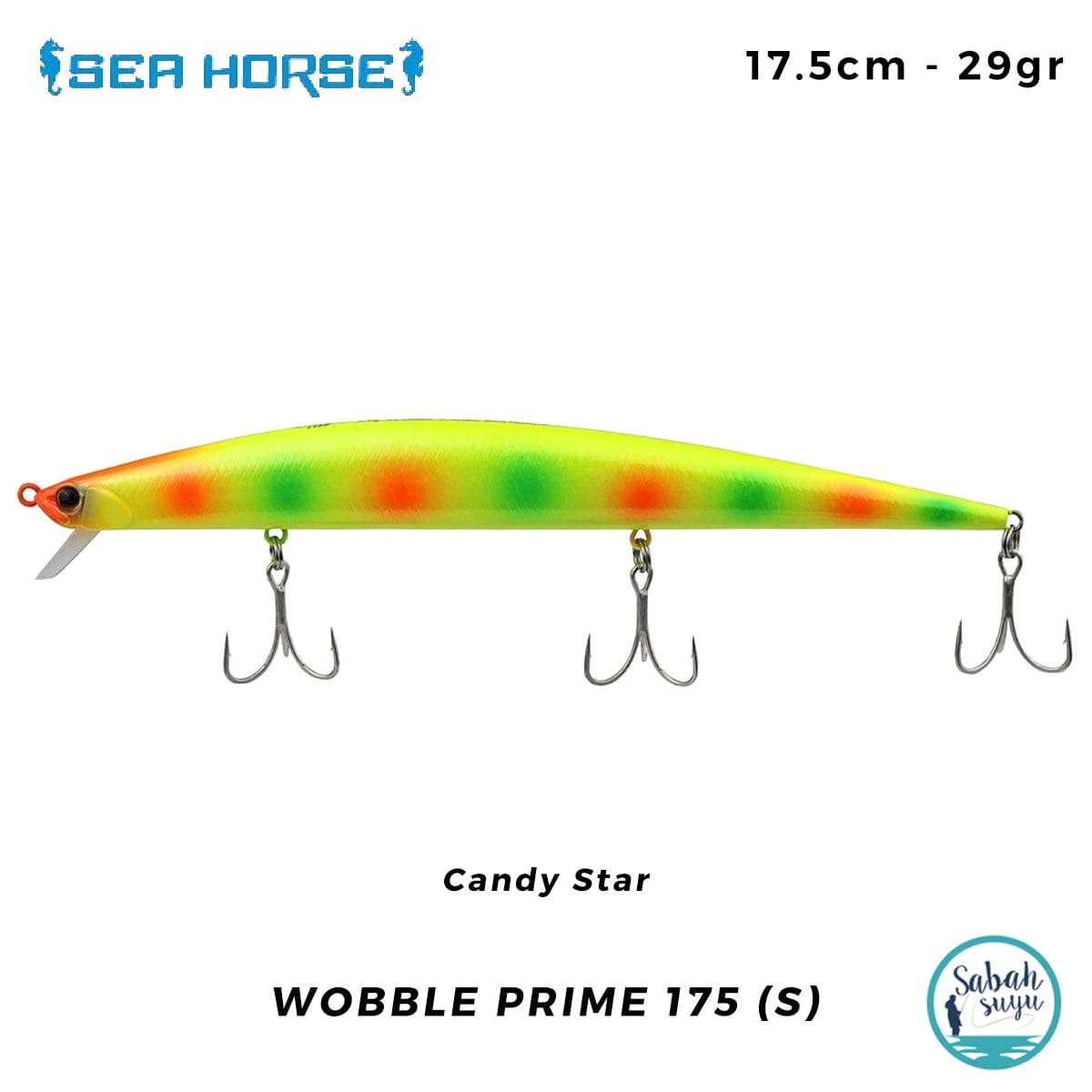 Sea Horse Wobble Prime 175 (S) 17.5cm 29gr Candy Star