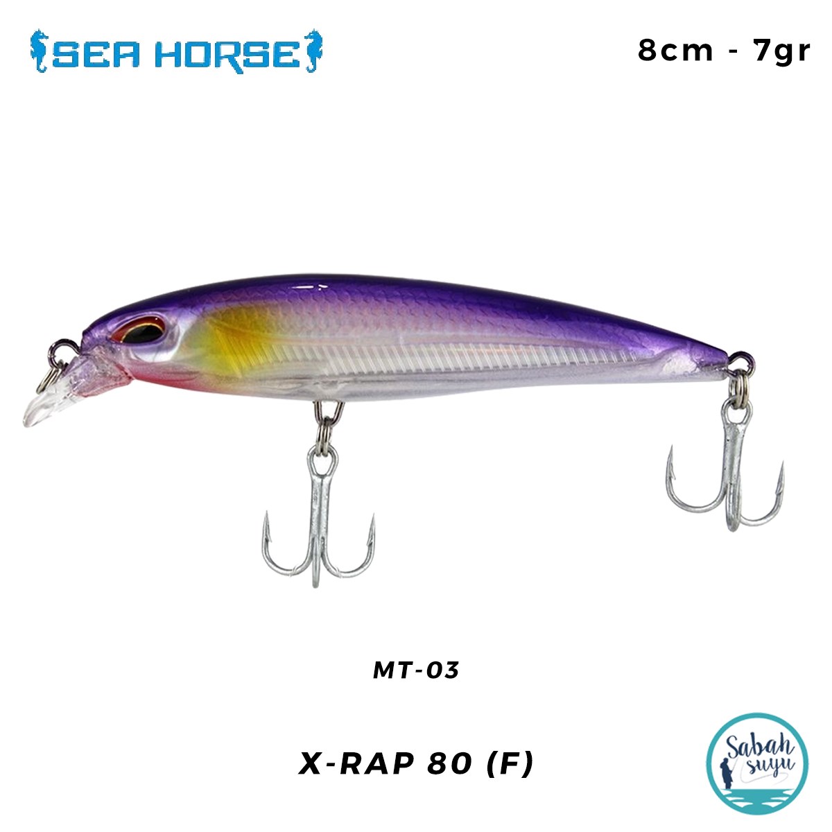 Sea Horse X-Rap (F) 8cm 7gr MT-03