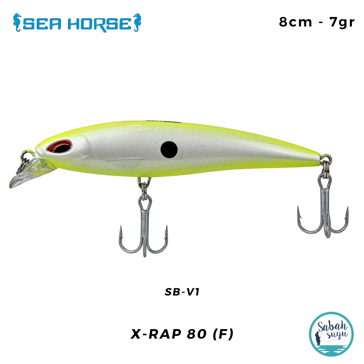 Sea Horse X-Rap (F) 8cm 7gr SB-V1
