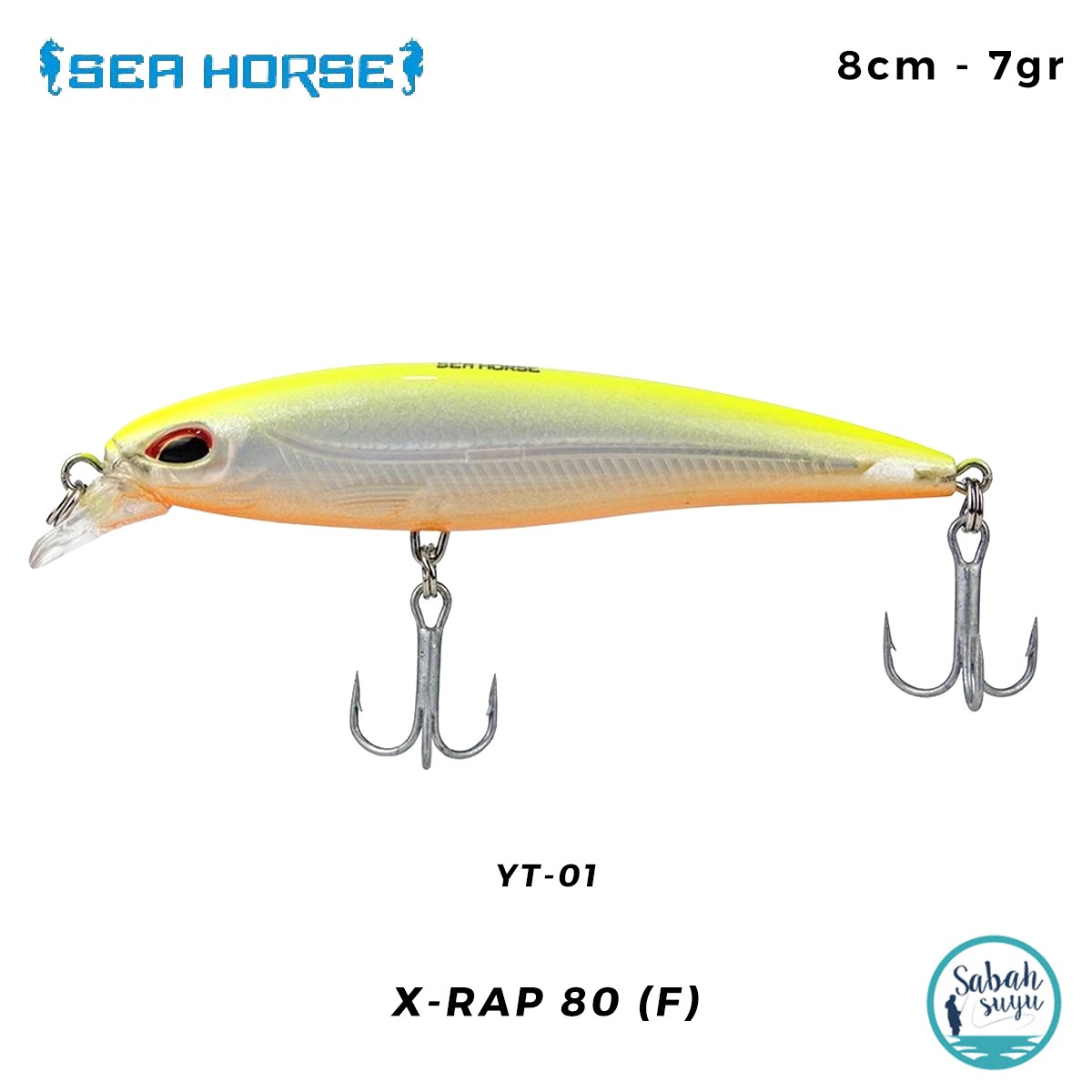 Sea Horse X-Rap (F) 8cm 7gr YT-01