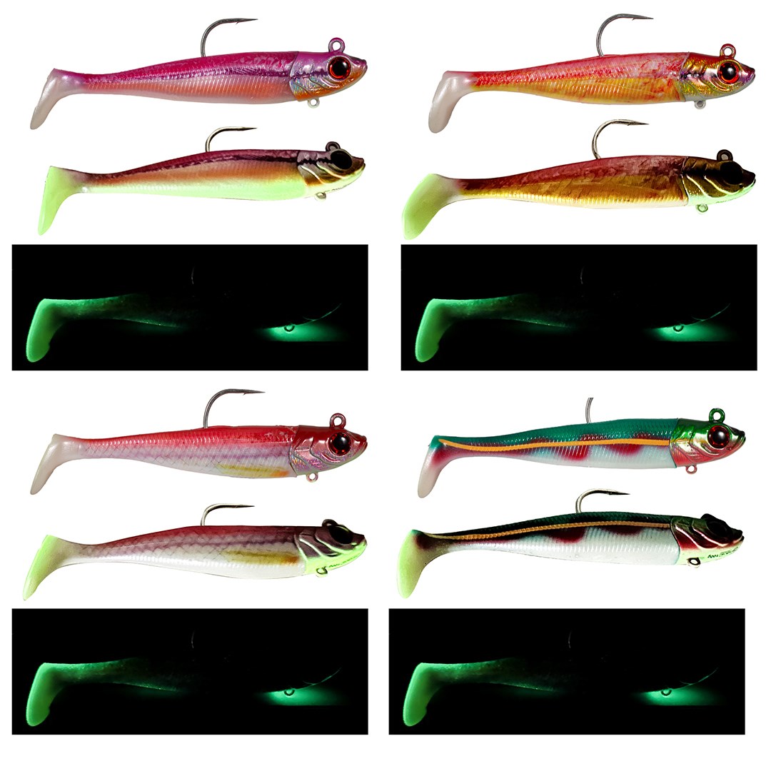 Seabor Deep Fake Silikon Balık 200gr 18.5cm Combo (2+1) Orange UV