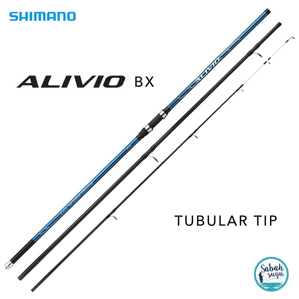 Shimano Alivio 425BX Tubular Uç 3 Parça Surf Kamış 4.25mt 225gr