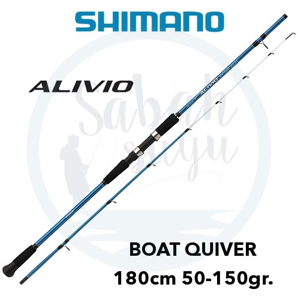 Shimano Alivio Boat Quiver 1.80mt 50-150gr Bot Kamışı Solid Uç