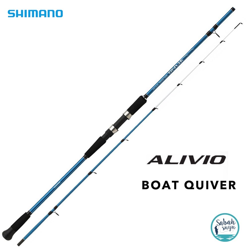Shimano Alivio Boat Quiver 1.80mt 50-150gr Bot Kamışı Solid Uç