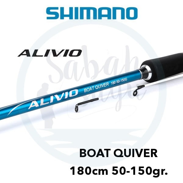 Shimano Alivio Boat Quiver 1.80mt 50-150gr Bot Kamışı Solid Uç