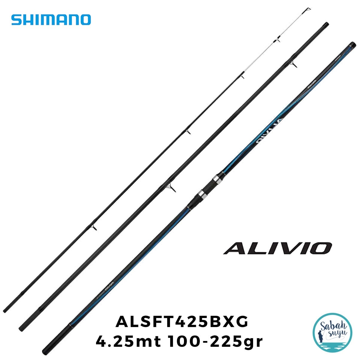 Shimano Alivio Surf T 425BX-G 4.25mt 225gr Tubular Uç (3P) Surf Kamış