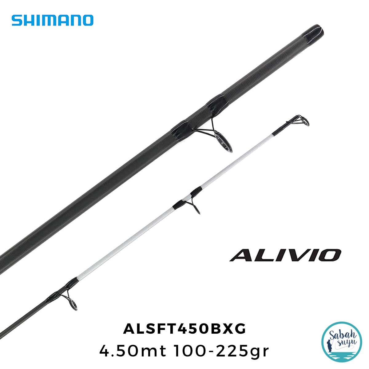 Shimano Alivio Surf T 450BX-G 4.50mt 225gr Tubular Uç (3P) Surf Kamış