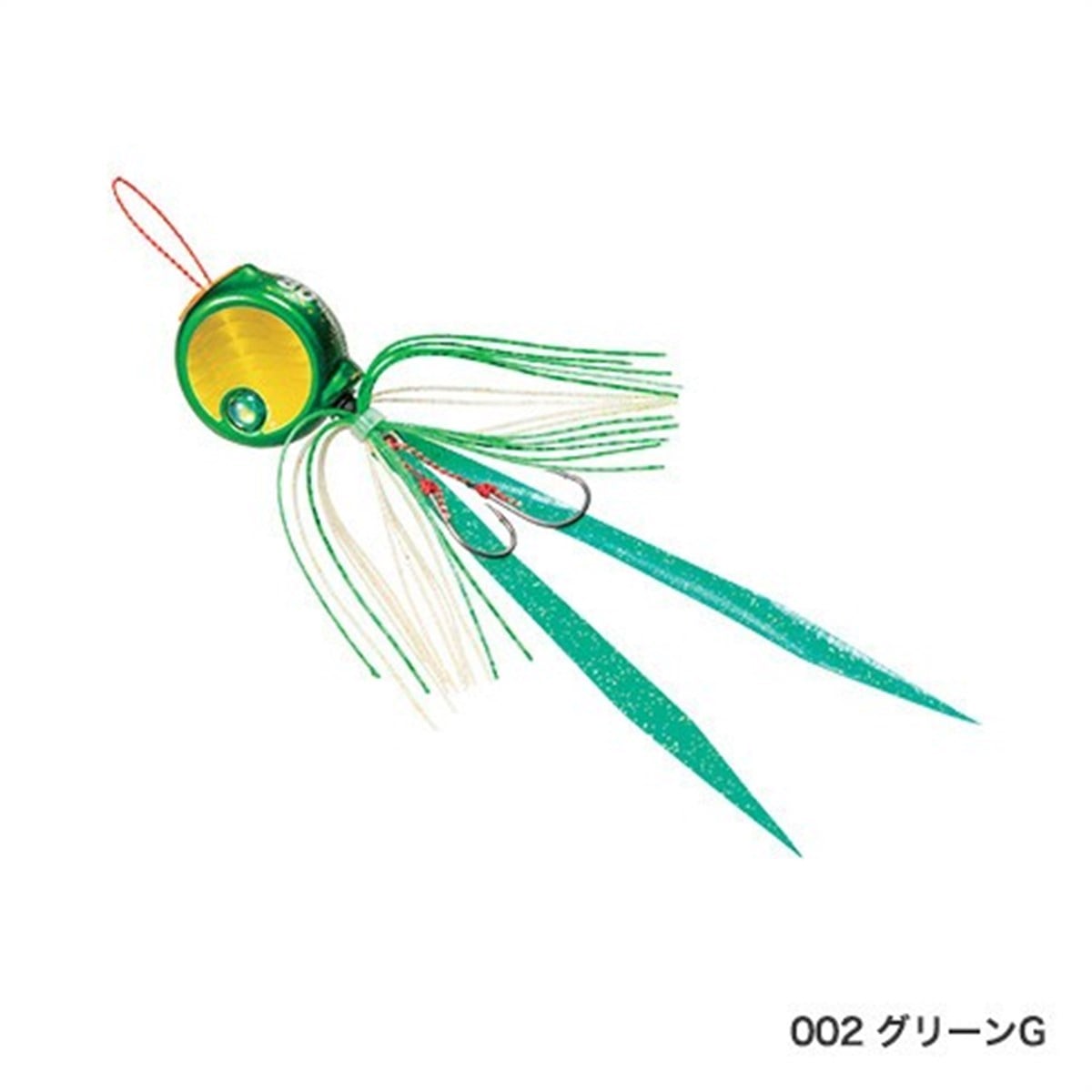 Shimano Engetsu Flat Baku Baku Tai Rubber Jig 100gr 002 Orange
