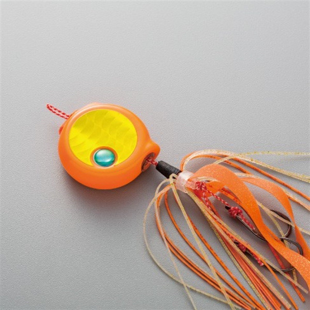 Shimano Engetsu Flat Baku Baku Tai Rubber Jig 80gr 005 Red Gold