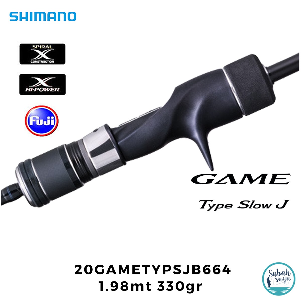 Shimano Game Type Slow J B664 1.98mt 330gr (S2P) Tetikli Slow Jigging Kamış