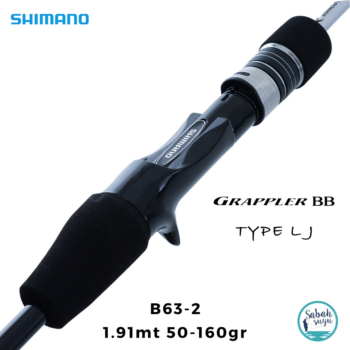 Shimano Grappler BB Type LJ B63-2 1.91mt 50-160gr (S2P) Tetikli Light Jigging Kamış