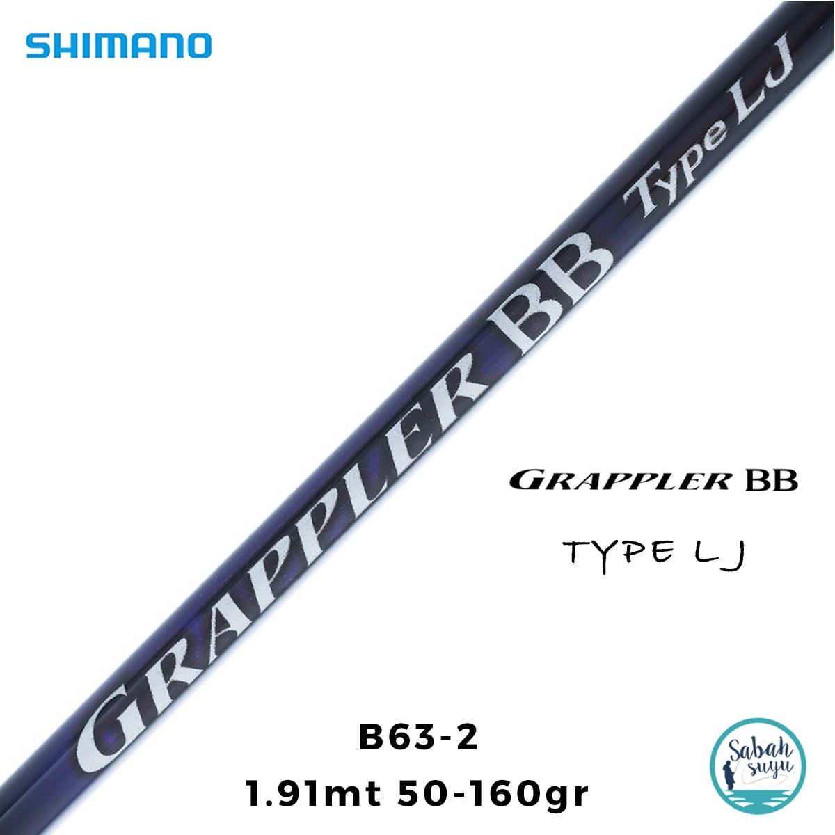 Shimano Grappler BB Type LJ B63-2 1.91mt 50-160gr (S2P) Tetikli Light Jigging Kamış