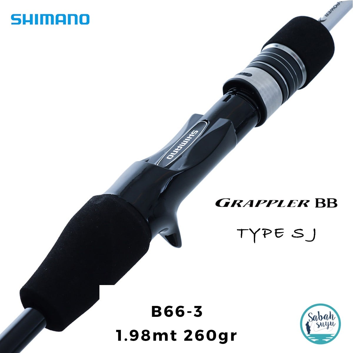 Shimano Grappler BB Type SJ B66-3 1.98mt Max 260gr (S2P) Tetikli Slow Jigging Kamış