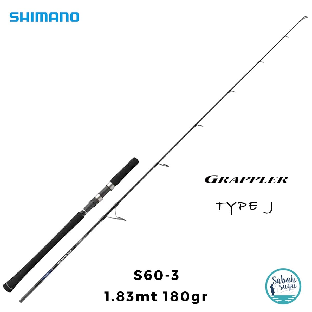 Shimano Grappler Type J S60-3 1.83mt 180gr (S2P) Jigging Kamış