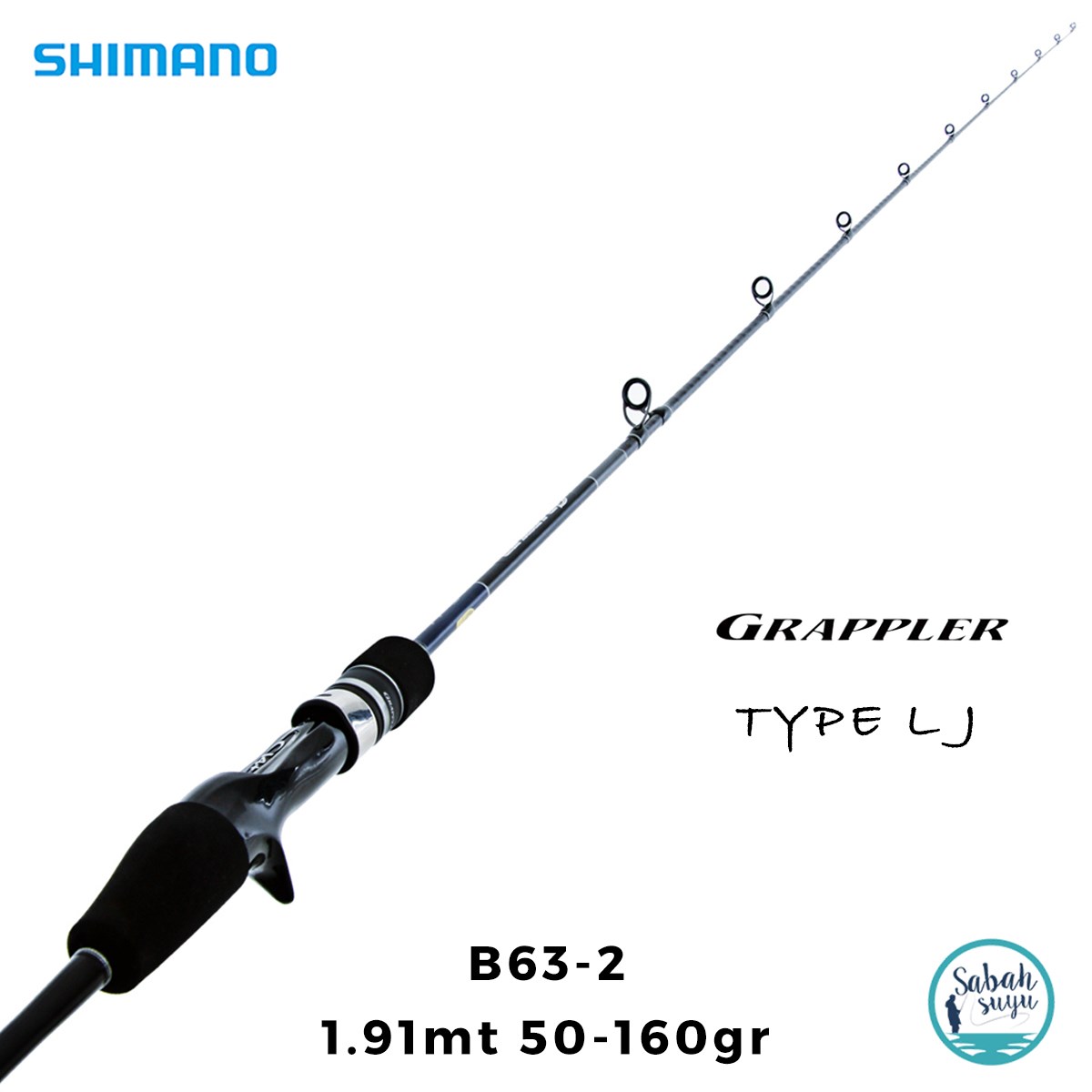 Shimano Grappler Type LJ B632 1.91mt 50-160gr (S2P) Tetikli Light Jigging Kamış