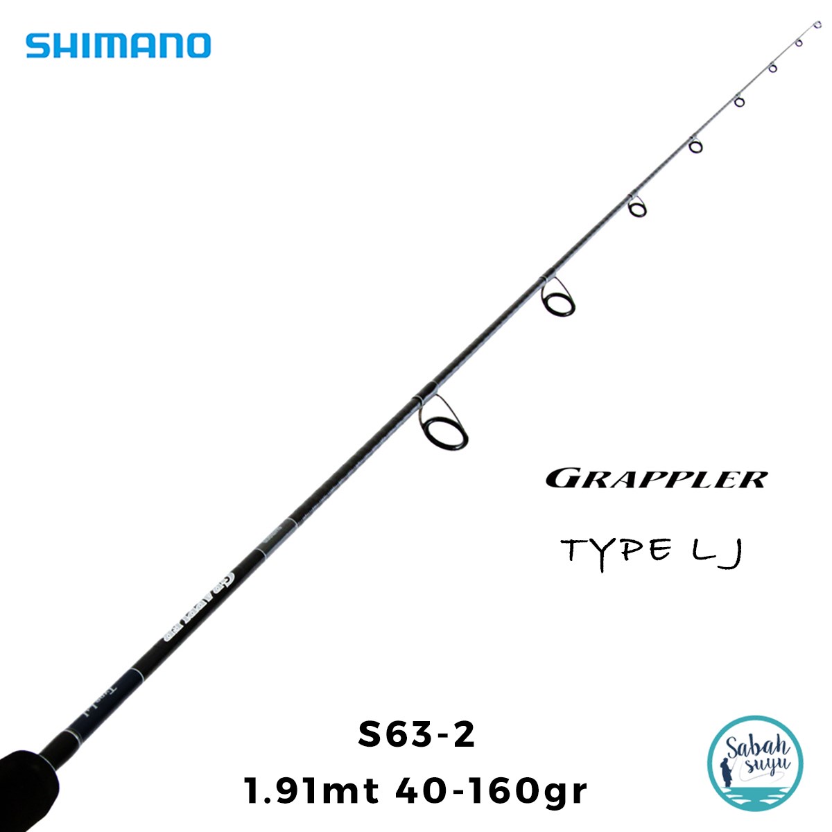 Shimano Grappler Type LJ S632 1.91mt 40-160gr (S2P) Light Jigging Kamış