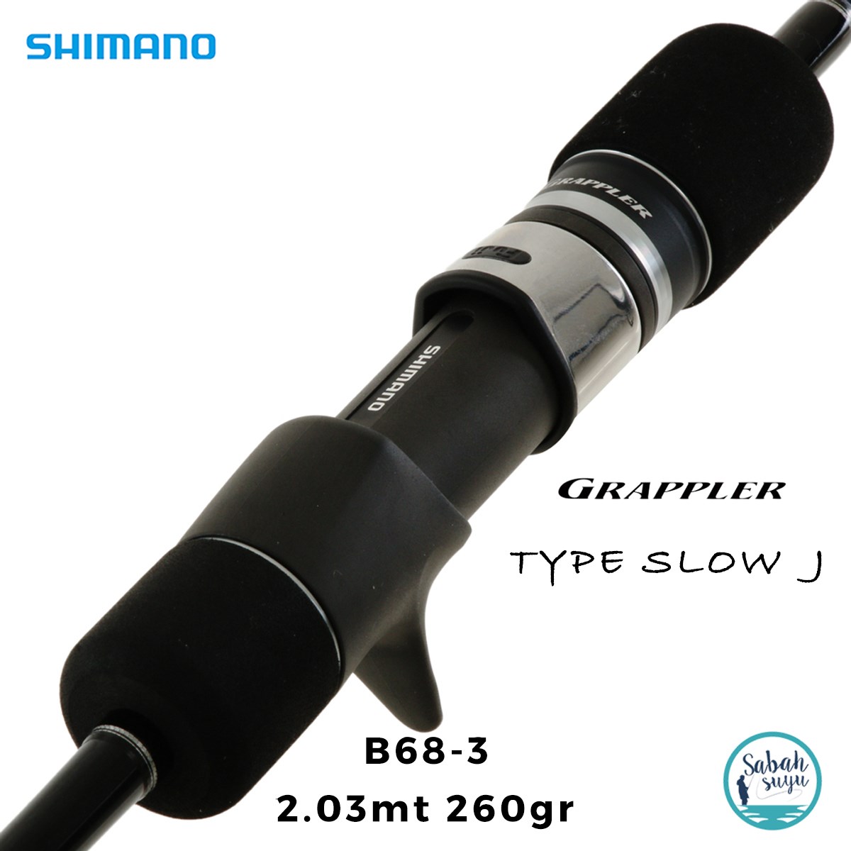 Shimano Grappler Type Slow J B68-3 2.03mt 260gr (S2P) Tetikli Slow Jigging Kamış