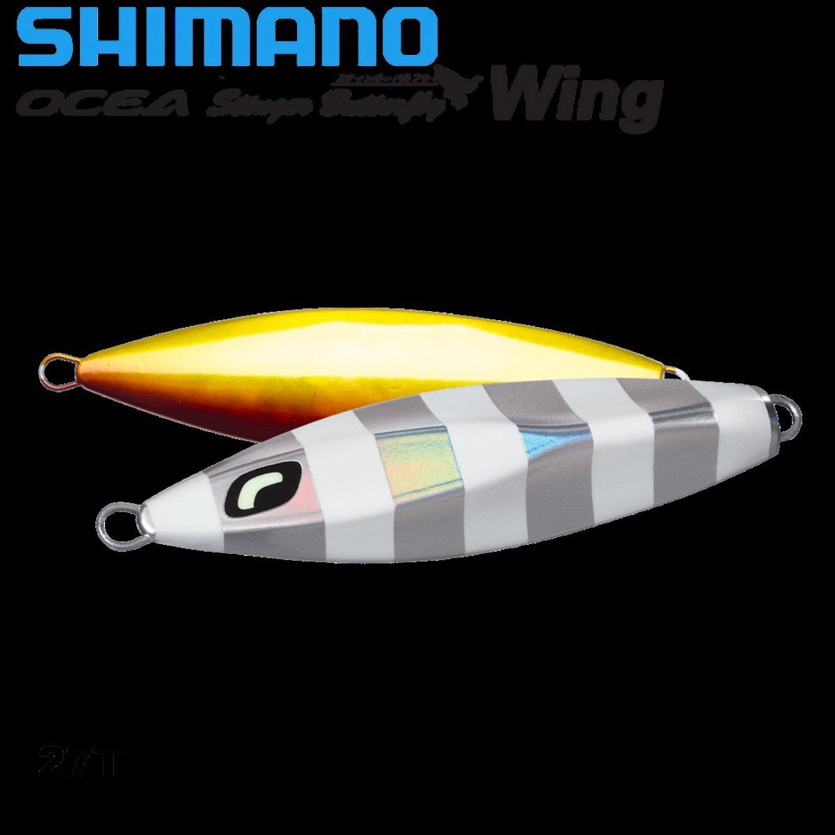 Shimano Ocea Butterfly Wing Jig 160gr 112mm 27T RG Zebra Glow