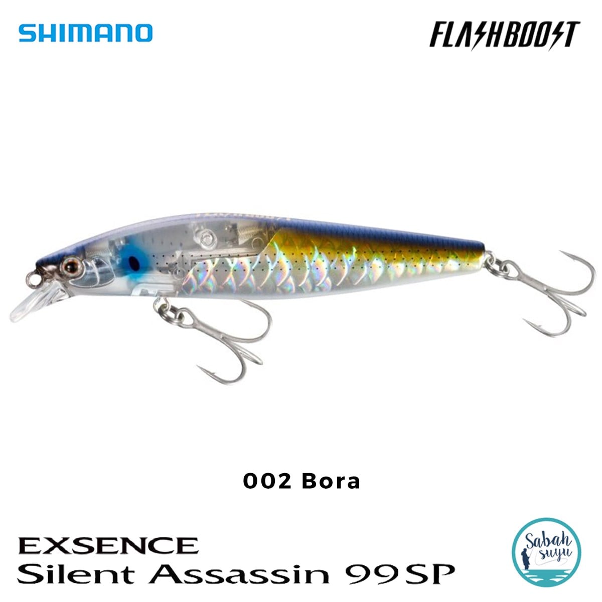 Shimano Silent Assassin Flash Boost 99SP 9.9cm 16gr 002 Bora