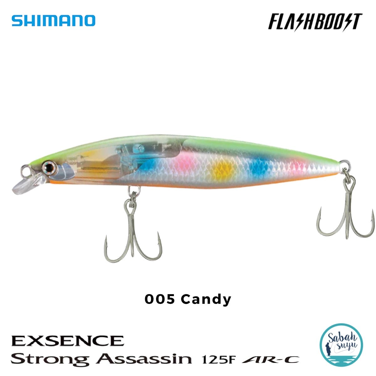 Shimano Strong Assassin Flash Boost 125F AR-C 12.5cm 25gr 005 Candy