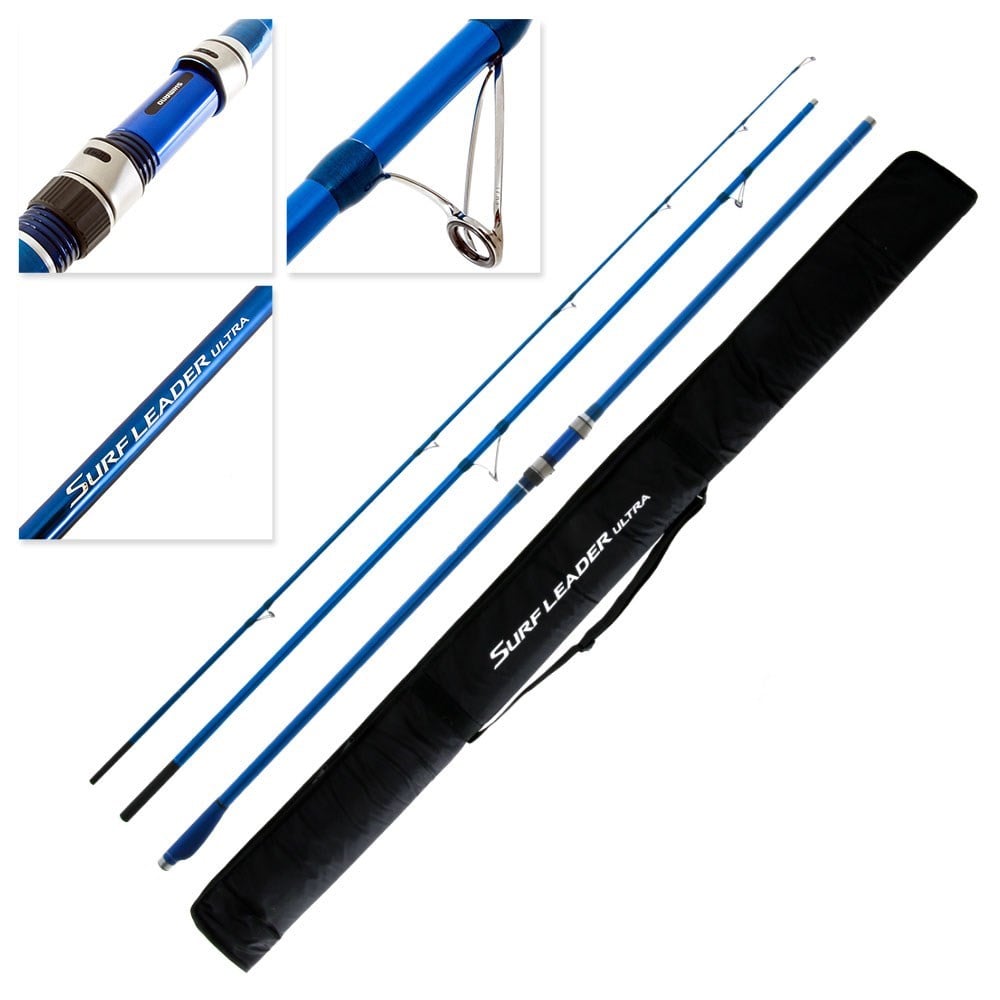 Shimano Surf Leader Ultra 425BX Solid Uç 3 Parça Surf Kamış 4.25mt 225gr