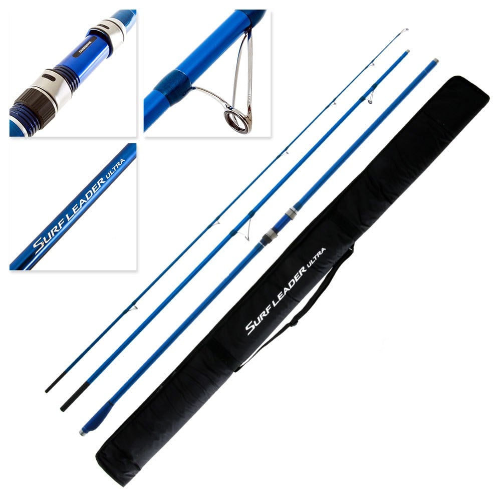 Shimano Surf Leader Ultra 425BX Tubular Uç 3 Parça Surf Kamış 4.25mt 225gr