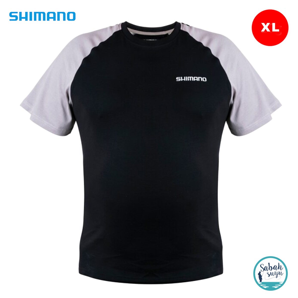 Shimano T-Shirt Kısa Kollu Black (XL)