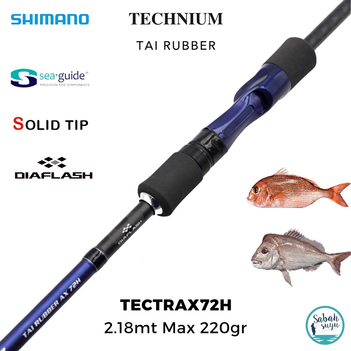 Shimano Technium AX 2.18mt Max 220gr (2P) Tetikli Tai Rubber Kamış