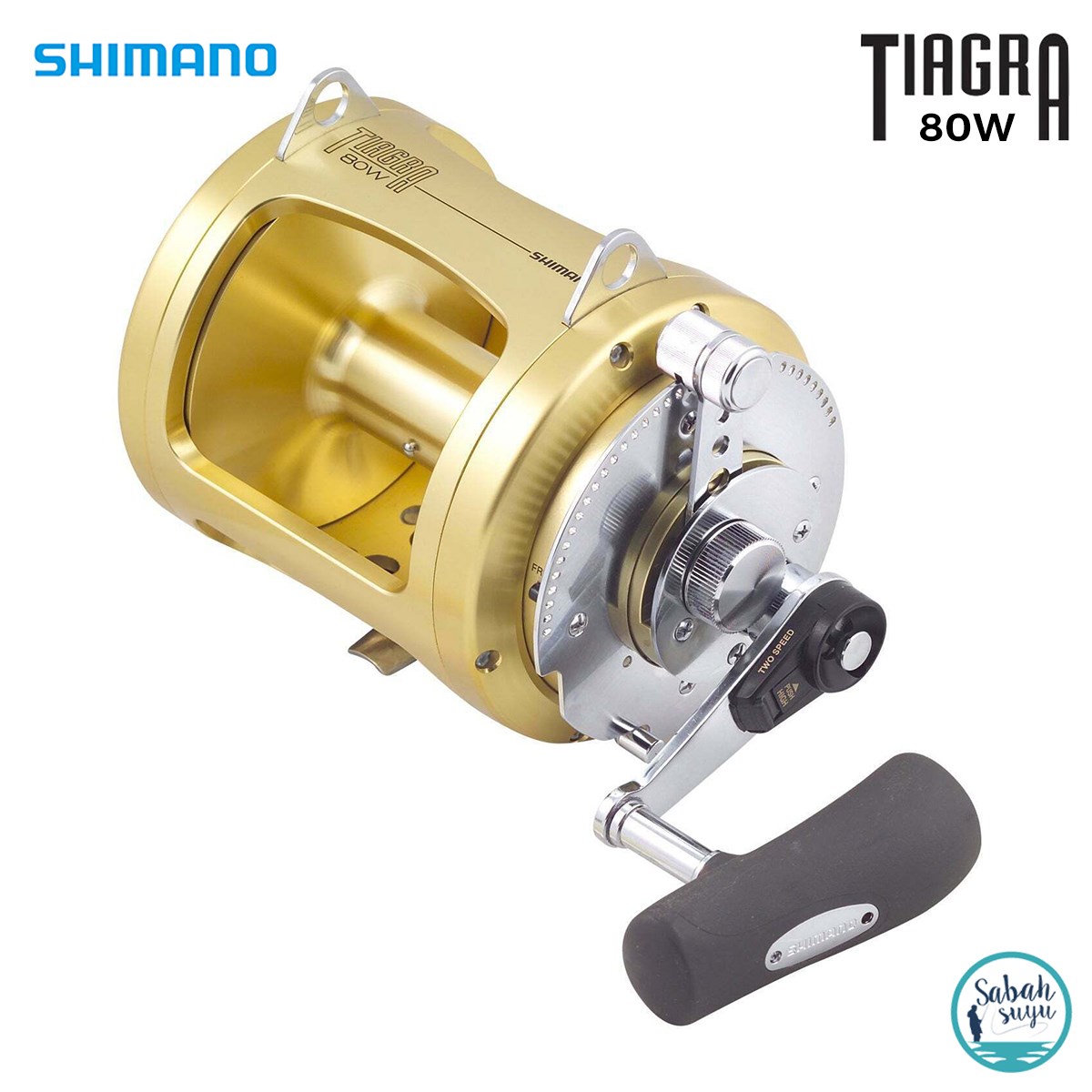 Shimano Tiagra 80 WA Wide 2 Speed Çıkrık Olta Makinesi