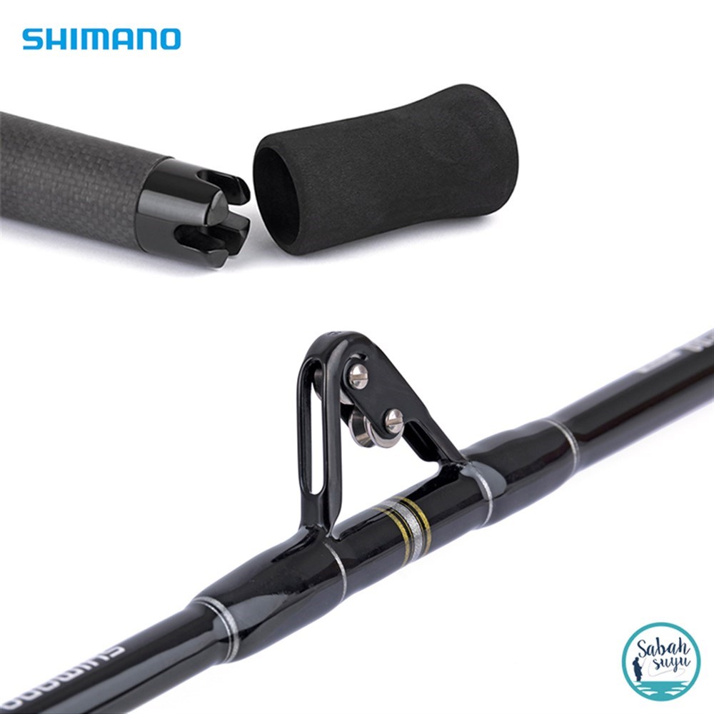 Shimano Tiagra Hyper 80LB AFTCO Roller 1.68mt Standup Çıkrık Kamışı - Eğri Boyun Sap