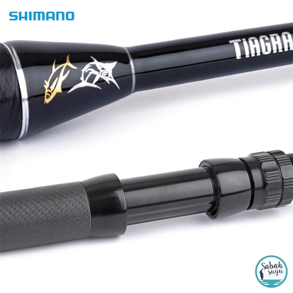 Shimano Tiagra Hyper 80LB AFTCO Roller 1.68mt Standup Çıkrık Kamışı - Eğri Boyun Sap