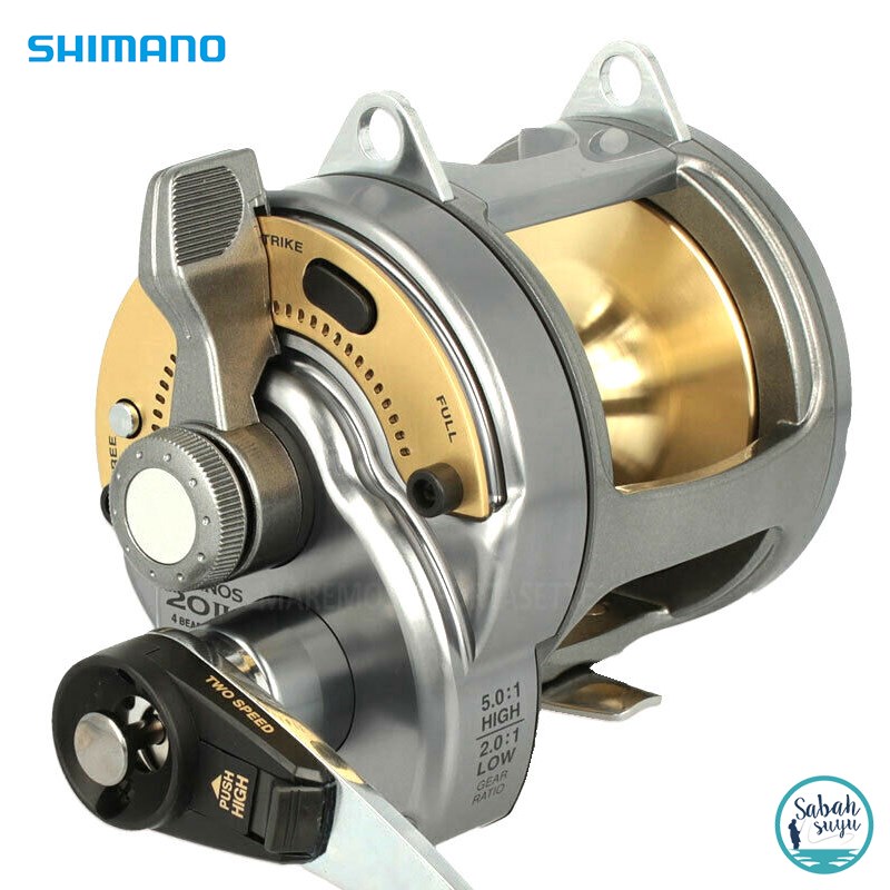 Shimano Tyrnos 20 2 Speed Çıkrık Olta Makinesi