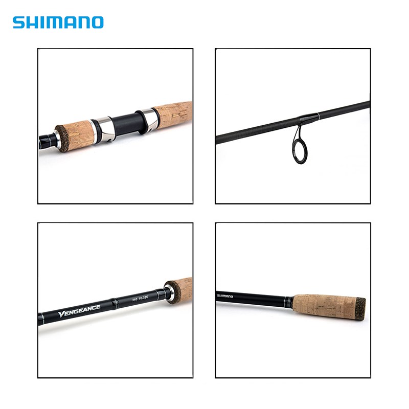 Shimano Vengeance CX 240M 2.40mt 10-35gr Spin Kamış Mantar Sap