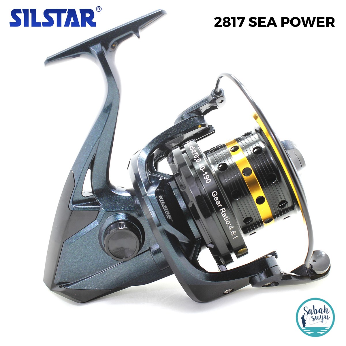 Silstar 2817 Sea Power 9000 6+1 BB Surf Olta Makinesi