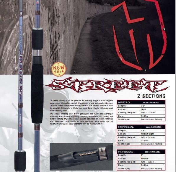 Street Rock 2.27m 0.9- 9 gr