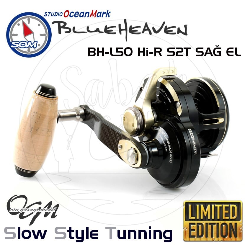 Studio Ocean Mark Blue Heaven BH-L 50Hi-R S2T (Sağ El) Jig Çıkrık Olta Makinesi