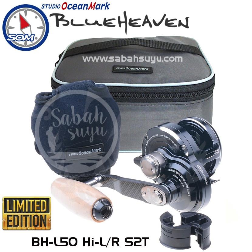 Studio Ocean Mark Blue Heaven BH-L 50Hi-L S2T (Sol El) Jig Çıkrık Olta Makinesi