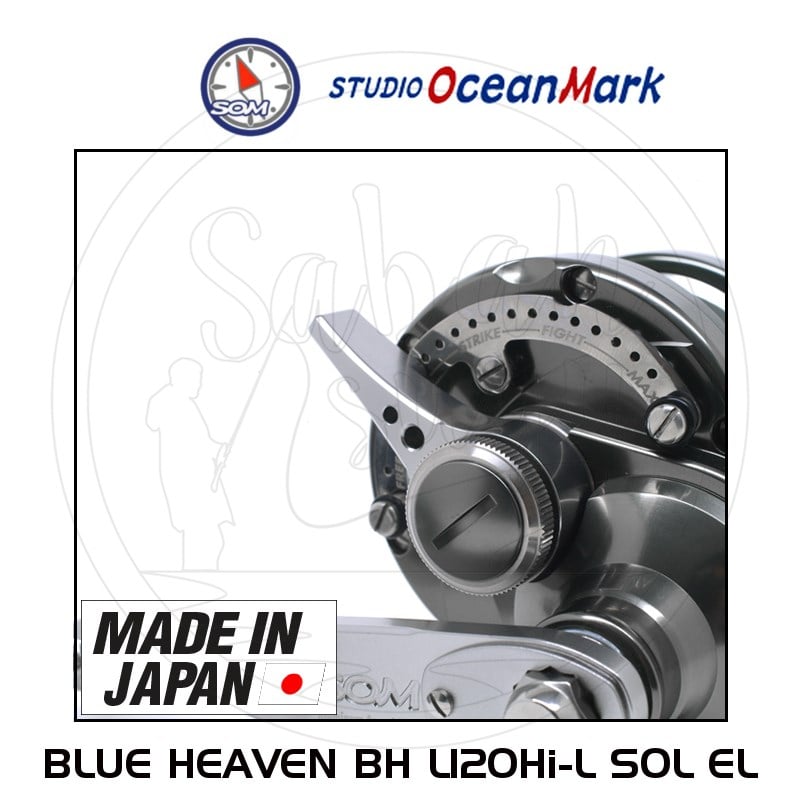 Studio Ocean Mark Blue Heaven L120Hi-L (Sol El) Jig Çıkrık Olta Makinesi