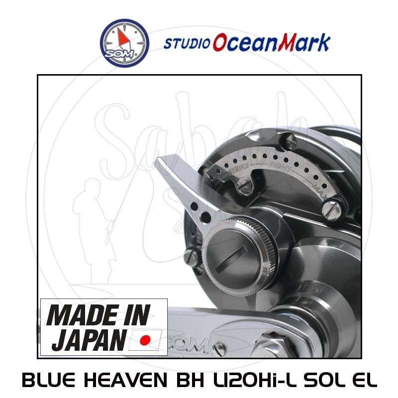 Studio Ocean Mark Blue Heaven L120Hi-L (Sol El) Jig Çıkrık Olta Makinesi