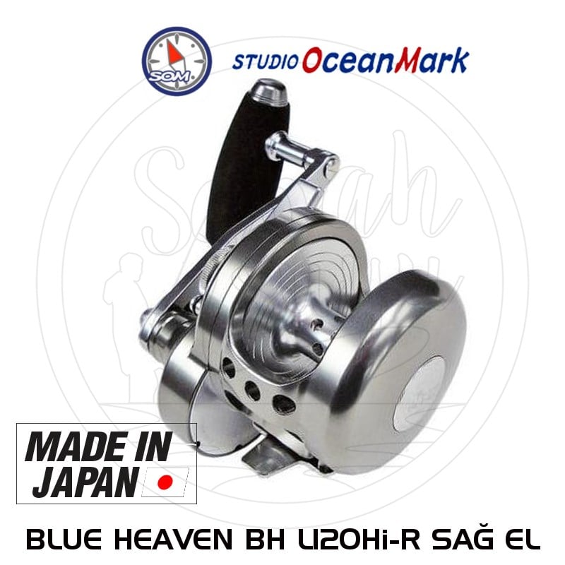 Studio Ocean Mark Blue Heaven L120Hi-R (Sağ El) Jig Çıkrık Olta Makinesi
