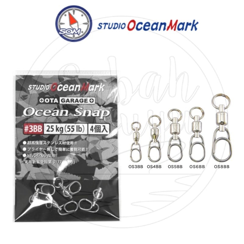 Studio Ocean Mark OGM Ocean Snap Fırdöndülü Klips #3 25 Kg. 55 Lb.