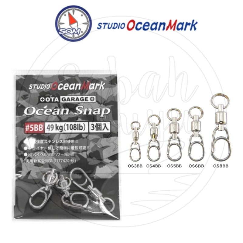 Studio Ocean Mark OGM Ocean Snap Fırdöndülü Klips #5 49 Kg. 108 Lb.