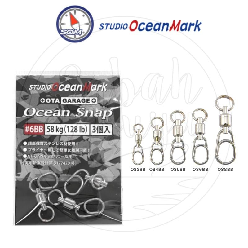 Studio Ocean Mark OGM Ocean Snap Fırdöndülü Klips #6 58 Kg. 128 Lb.