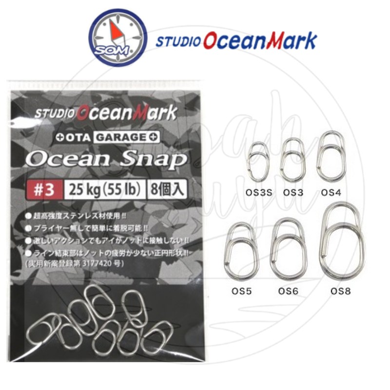 Studio Ocean Mark OGM Ocean Snap Klips #3 25 Kg. 55 Lb.