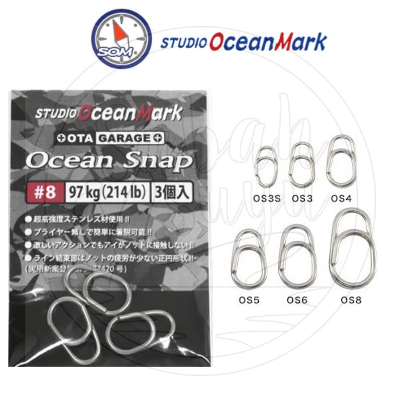 Studio Ocean Mark OGM Ocean Snap Klips #8 97 Kg. 214 Lb.