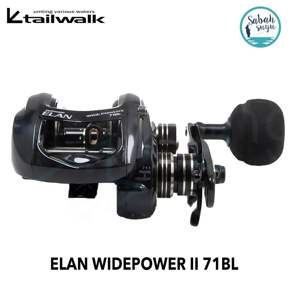 Tailwalk Elan Widepower II 71BL Çıkrık/Baitcasting Jig Olta Makinesi (Sol El)