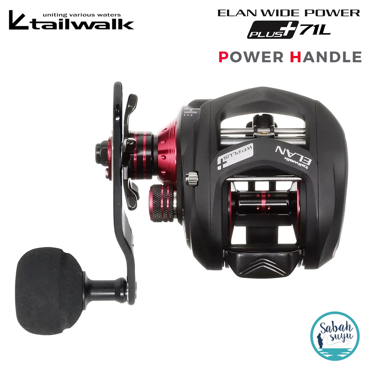 Tailwalk Elan Widepower Plus 71L PH Çıkrık/Baitcasting Jig Olta Makinesi (Sol El)