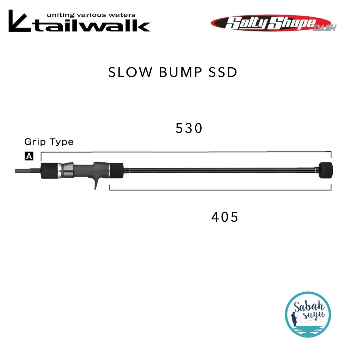 Tailwalk Slow Bump SSD 632 190cm 230gr (1P) Tetikli Slow Jigging Kamış
