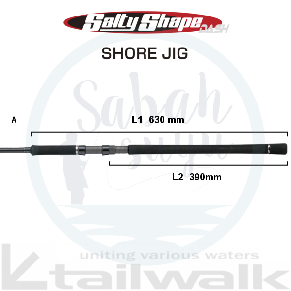 Tailwalk SSD 96MH Shore Jigging Kamış 290cm Max.50gr